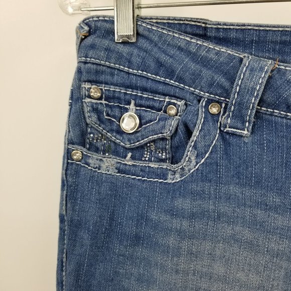 True Religion Light Wash Women's Boot Cut Denim Jeans Size 29 - Picture 8 of 13